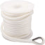 Cuerda anclaje doble trenza 1/2" 50ft guardacabo inox