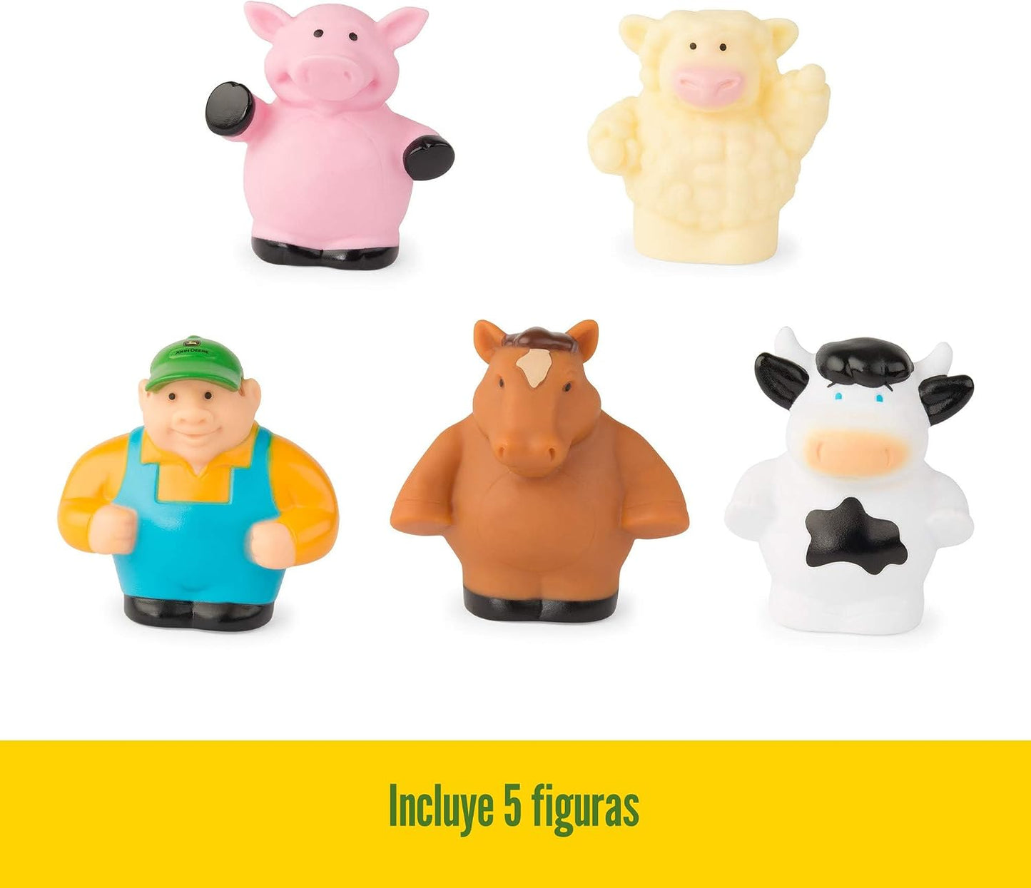 Juguete musical tractor con animales de granja para niños