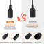 Enchufe luz colgante 15ft cable E26 con interruptor E27