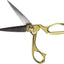 Tijeras sastre 8pulg color dorado