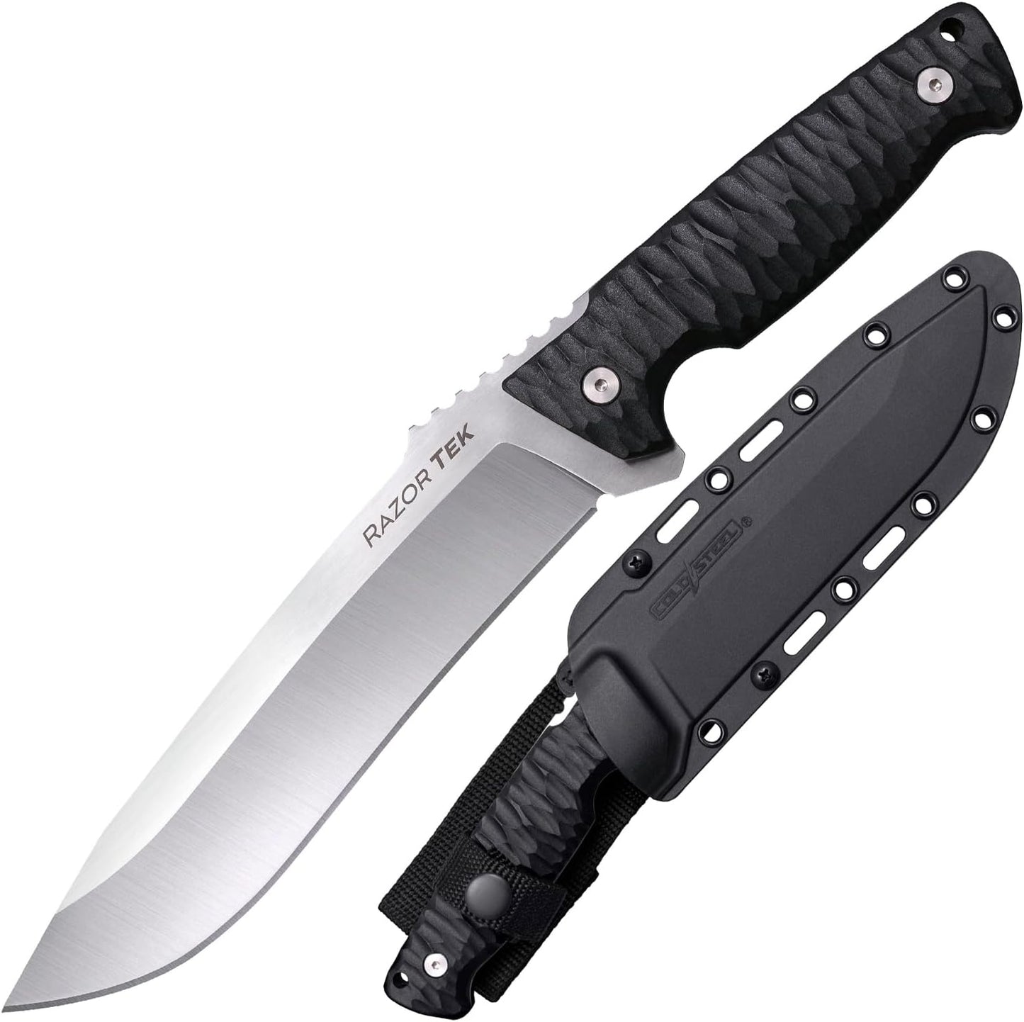 Cuchillo acero inox curvado 16.5cm mango ergonómico