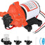 Bomba agua autocebante 12V para camper jardín barco