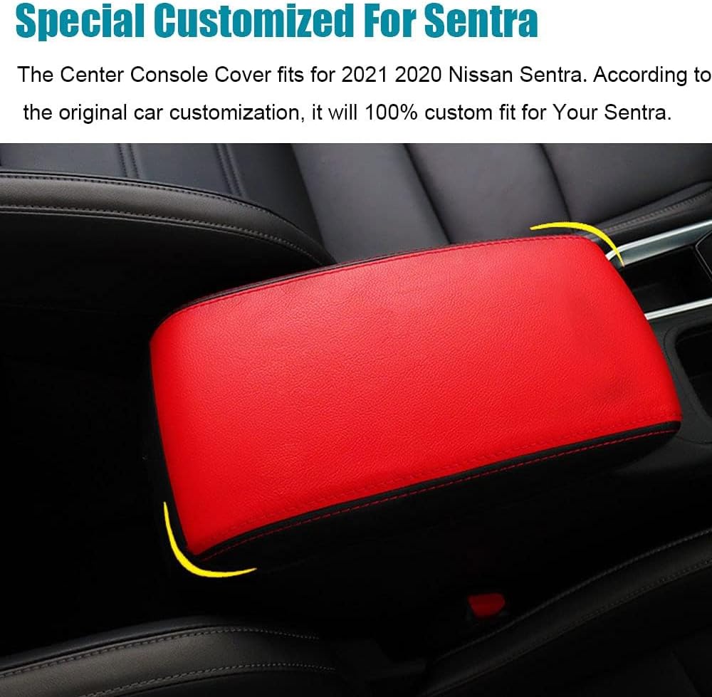 Funda reposabrazos nissan sentra cuero antiarañazos impermeable