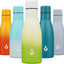 Botella agua acero inox 12oz térmica color verde
