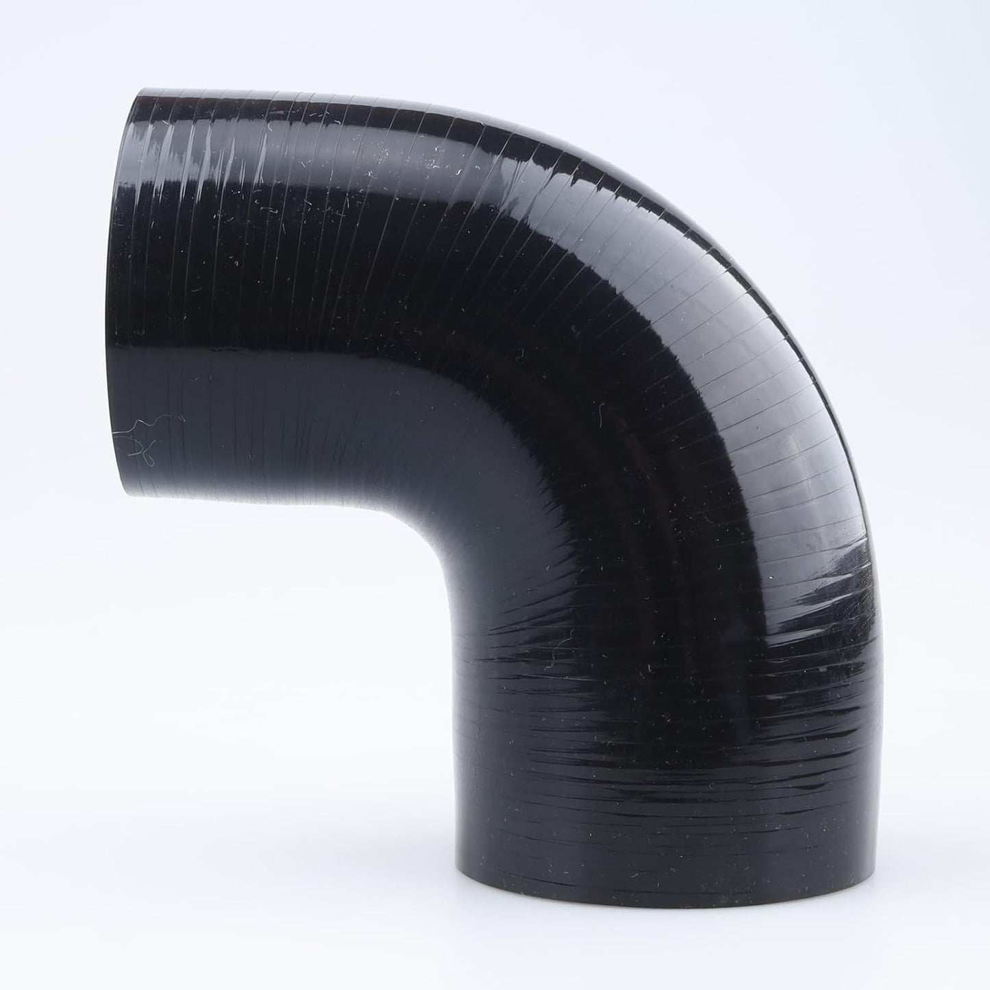 Acoplador reductor codo 90 grados manguera automotriz negra