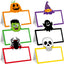 48 Tarjetas Halloween Calabaza Fantasma Bruja Etiquetas