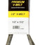 Correa reforzada fibra kevlar 1/2x112