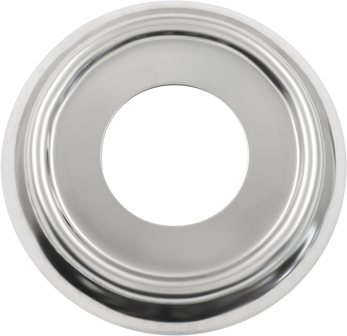 Anillo cubierta boquilla bañera acero inox con junta foam
