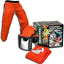 Kit corte silvicultura con casco chaps naranja