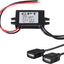Convertidor 12v a 5v 3a coche USB dual