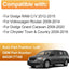 Espejo calefactable Dodge Grand Caravan 08-20 Chrysler Town Country 08-16