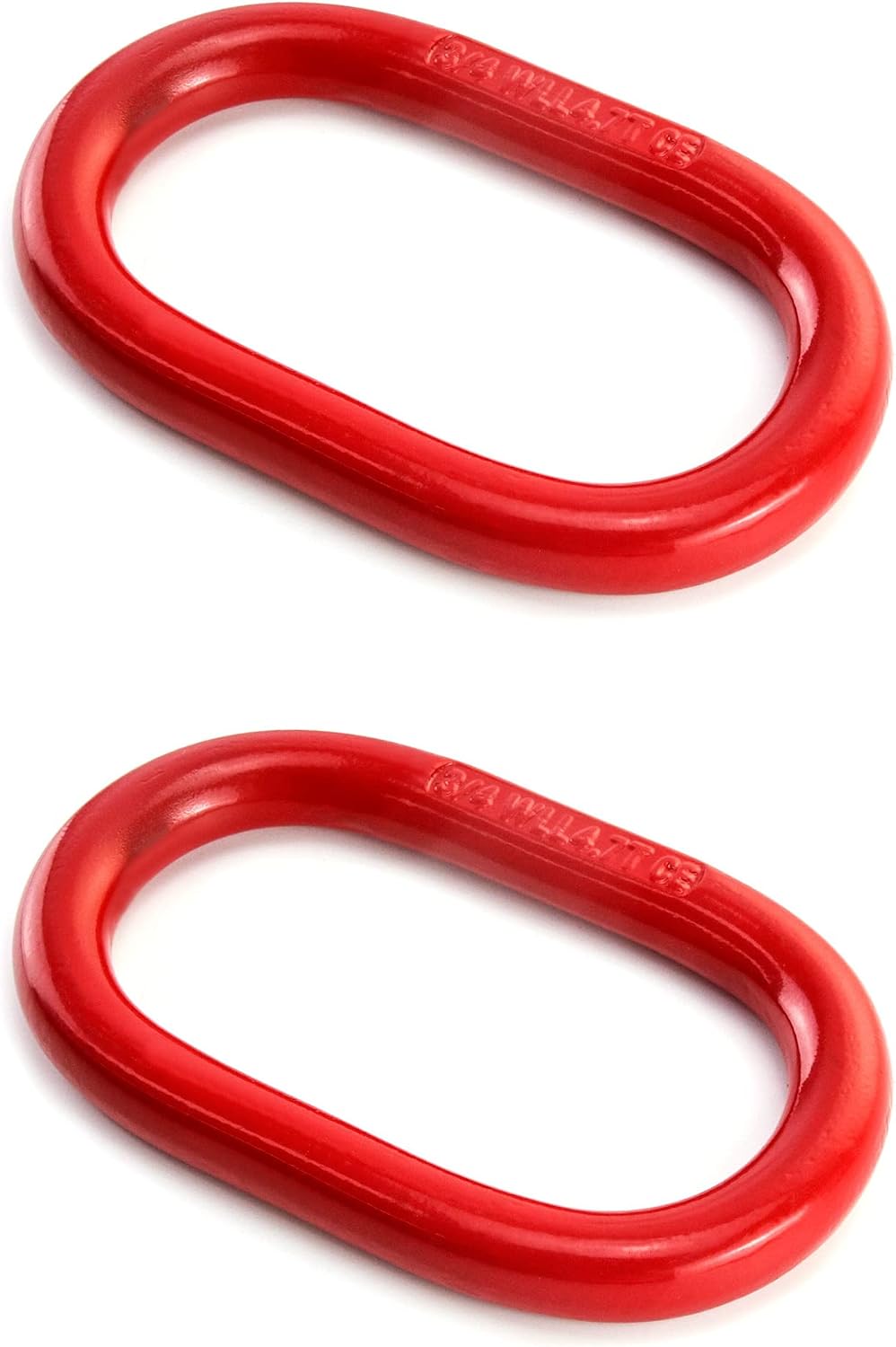 Anillo elevación cadena acero grado 80 5/8" 2 Pzas rojo