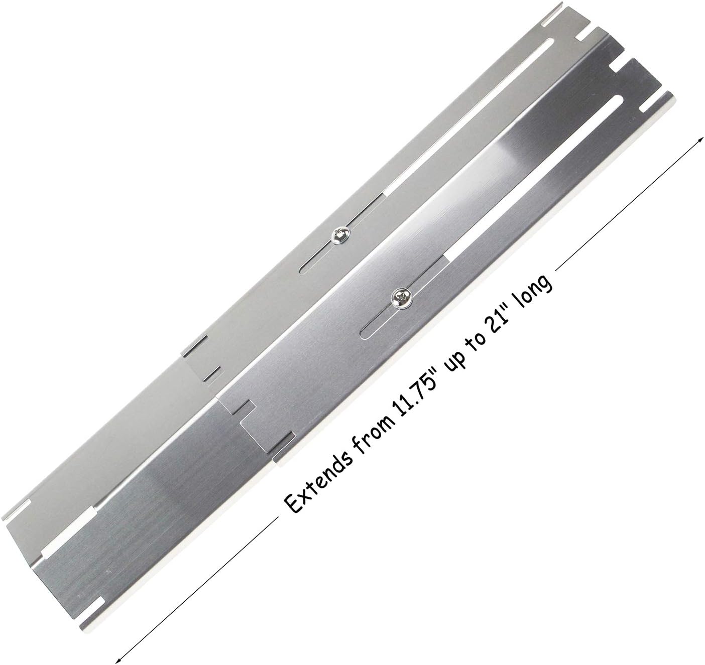 Protector acero inox ajustable parrilla 11.75-21pulg
