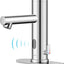 Grifo automático baño sensor infrarrojo manos libres cromado