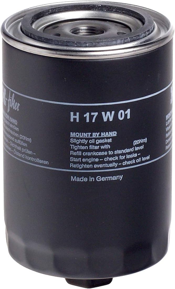 Filtro Aceite Spin-On H17W01 para Motores de Automóvil
