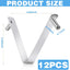 Pinza cepillo piscina clip V accesorios poste inox