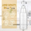 Botellas vidrio borosilicato 34oz sin BPA para jugos