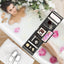 Bandeja baño ajustable bambú jabonera spa negro