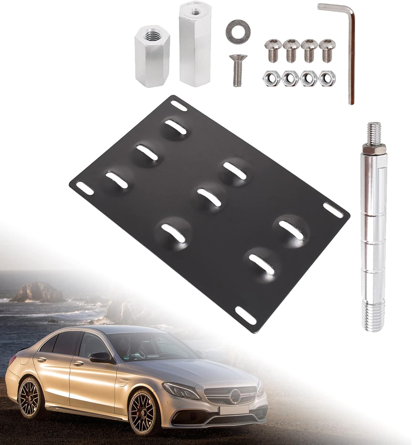 Gancho remolque aluminio para GLK GLC GLA C 10-20