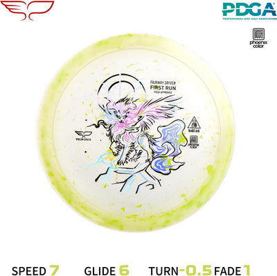 Disco PDGA Fairway Driver 6.00-6.21oz para competición