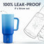 Vaso acero inox 40oz con tapa a prueba de fugas