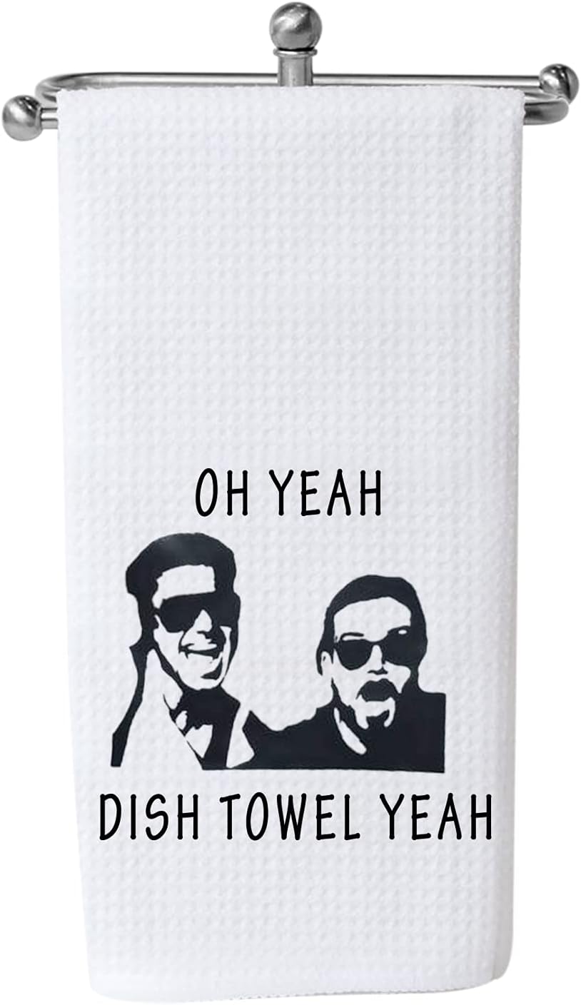 Toalla cocina decorativa saco harina música oh yeah