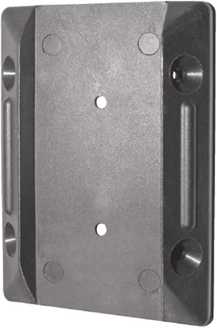 Conectores riel escalera 2x4 plástico negro 4 pzas