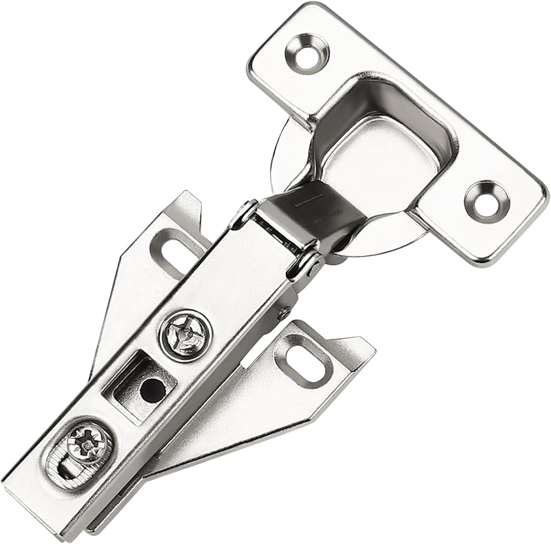 32 Bisagras cocina níquel satinado cepillado con S