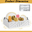 Dispensador platos papel madera 6 compartimentos cocina