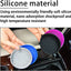 Set 2 portavasos silicona almohadilla aislante antideslizante coche