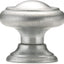 Pomo cromado cepillado cocina baño 1.181in