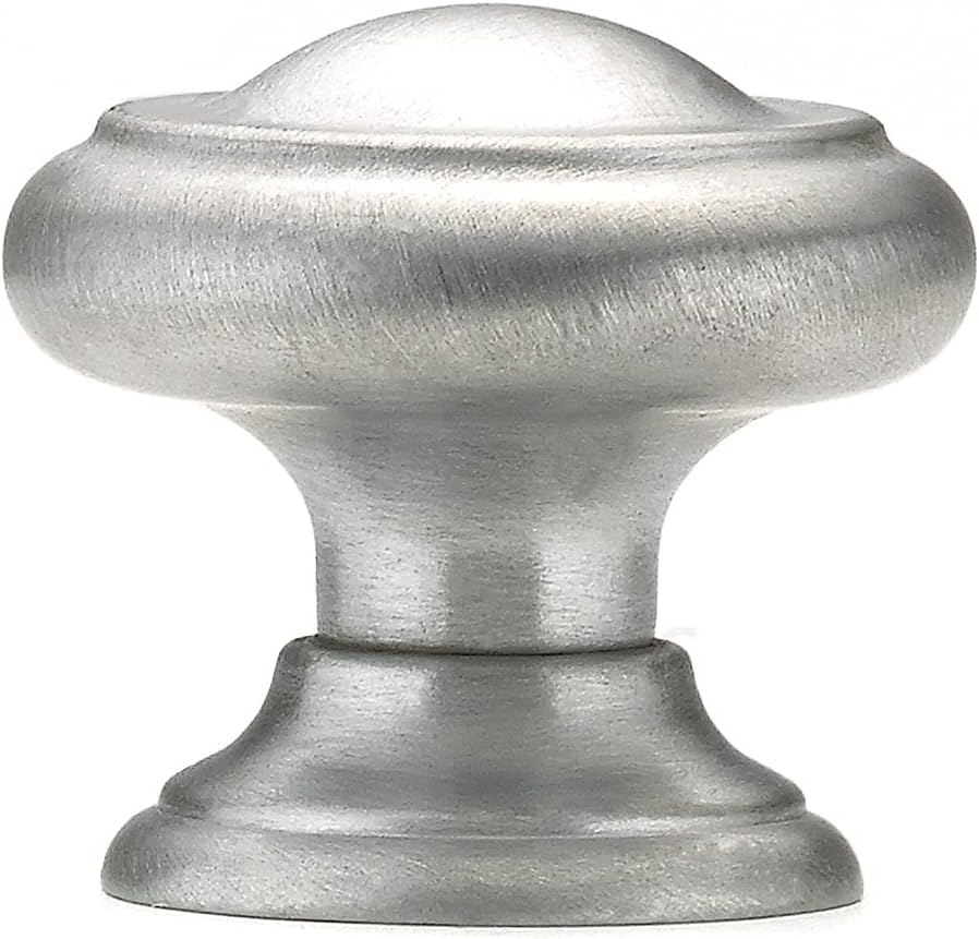 Pomo cromado cepillado cocina baño 1.181in