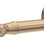 Portarrollos papel higiénico anillo toalla bronce
