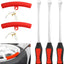 Set 3 cucharas neumáticos 2 protectores llanta motocicleta