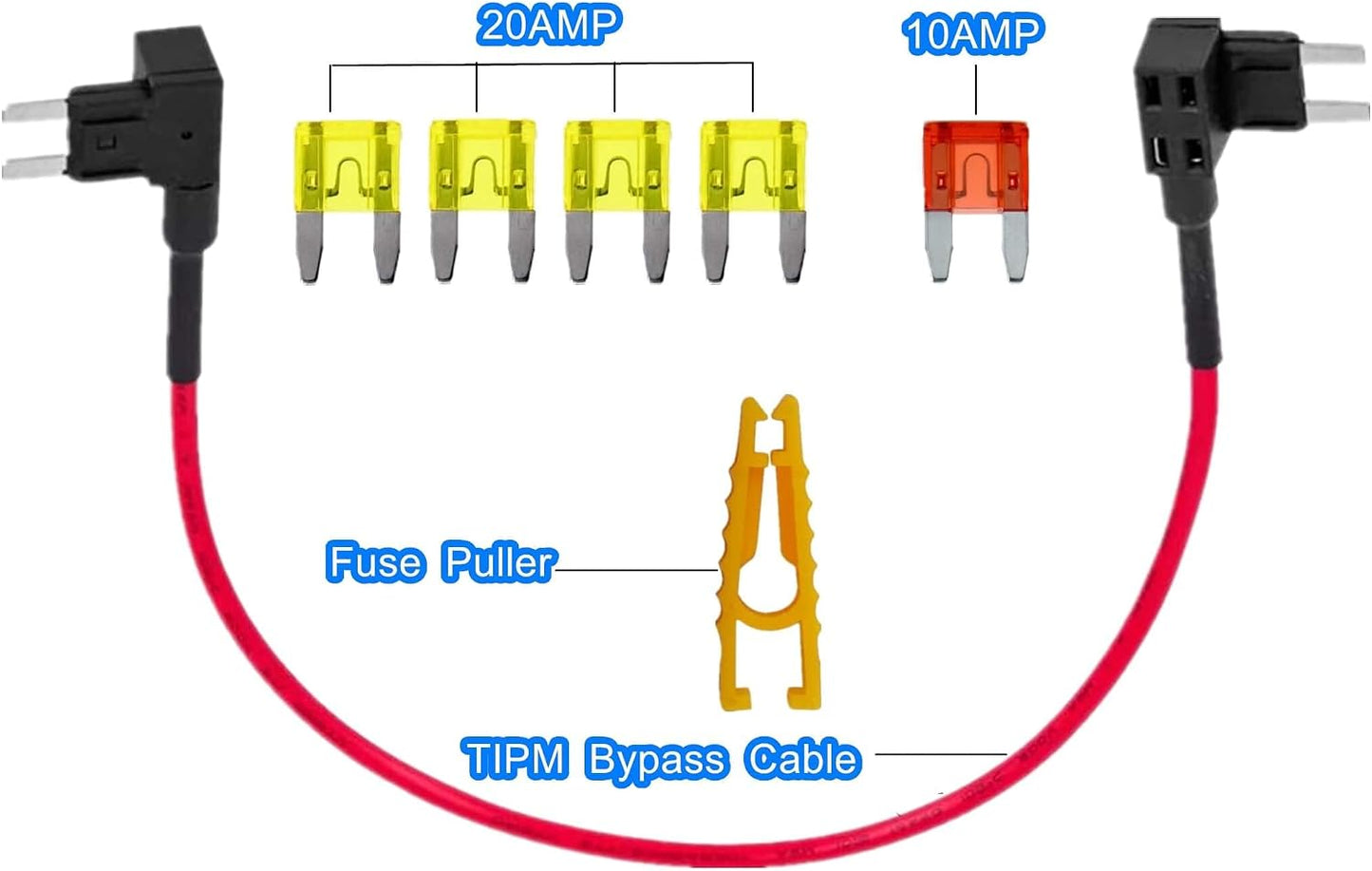 Cable derivación relé bomba combustible comp Dodge Ram Jeep Chrysler VW 07-16