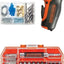 Destornillador inalámbrico 4V recargable set 42 pzas