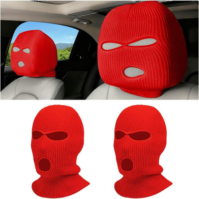 2 Fundas Reposacabezas Vehículo Máscara Descanso