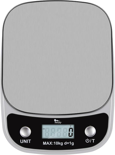 Báscula digital cocina 10kg pantalla lcd retroiluminada con tara