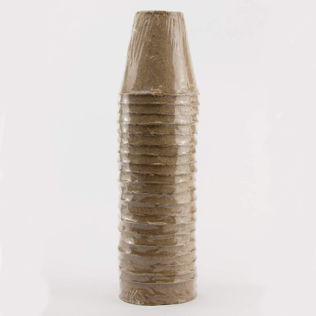 Macetas fibra biodegradable 3pulg 20uds para semillas