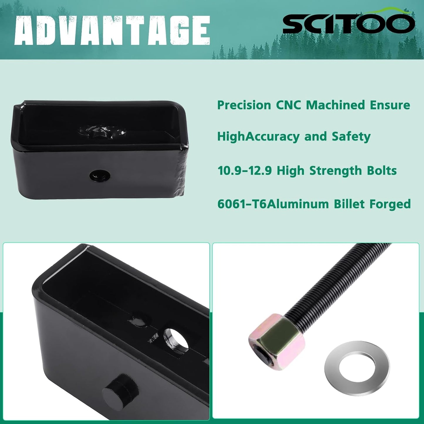 Kit nivelación delantero 2" para Toyota Tacoma Tundra