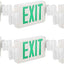 6 Letreros Salida LED con Luces Emergencia Batería Reserva