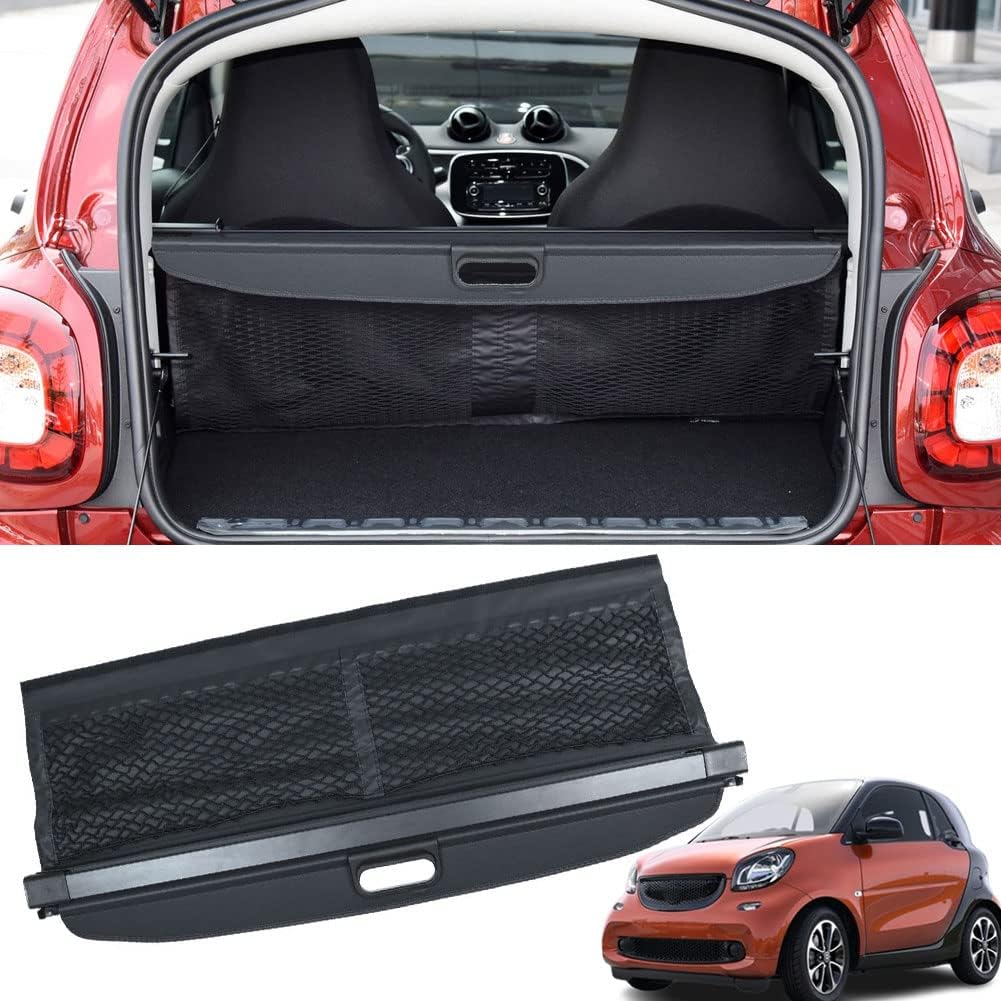 Funda carga Smart Fortwo con red y cubierta retráctil