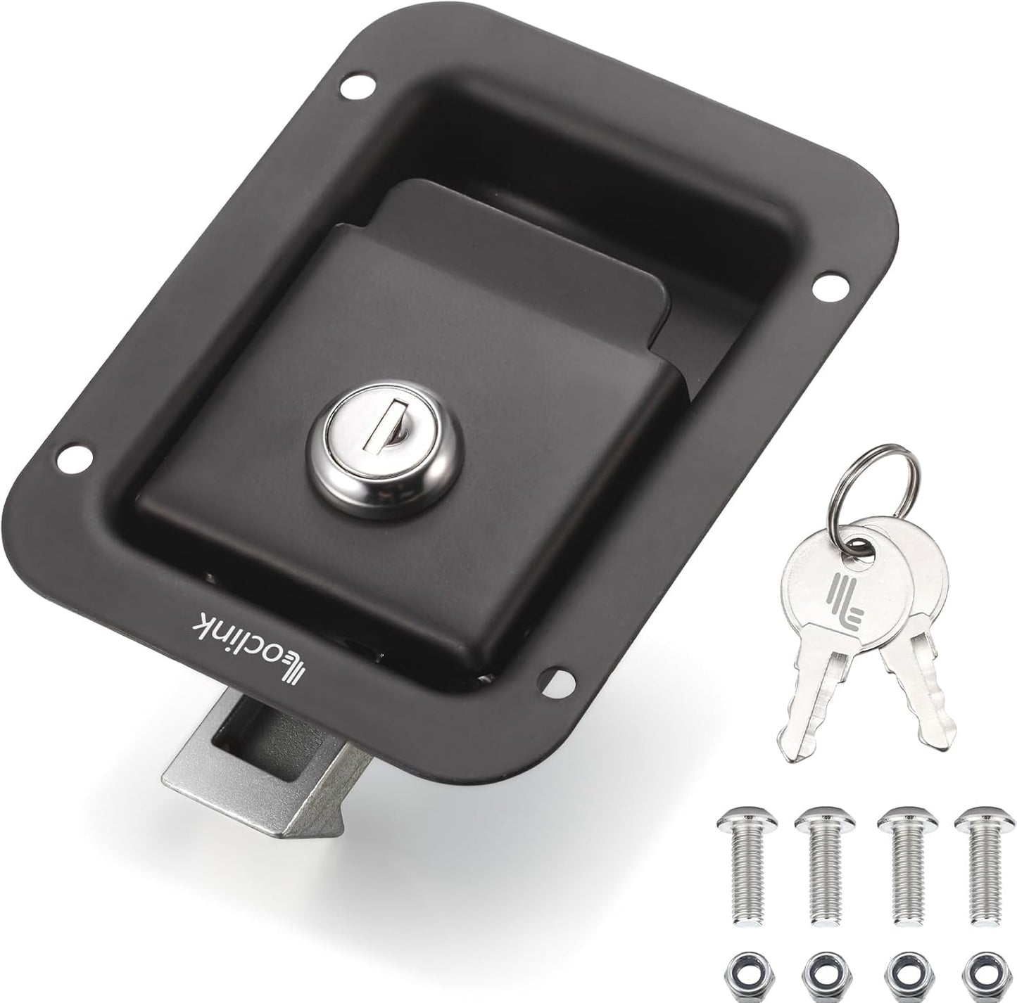 Kit repuesto cerradura caja herramientas camión acero inox