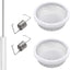 Pantalla insectos caravana 2.8" acero inox plateado