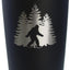 Vaso café acero inox con tapa deslizante color negro