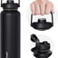 Botella agua aislada acero inox 40oz doble pared sin BPA