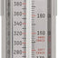 Termómetro acero inox para dulces/frituras Negro