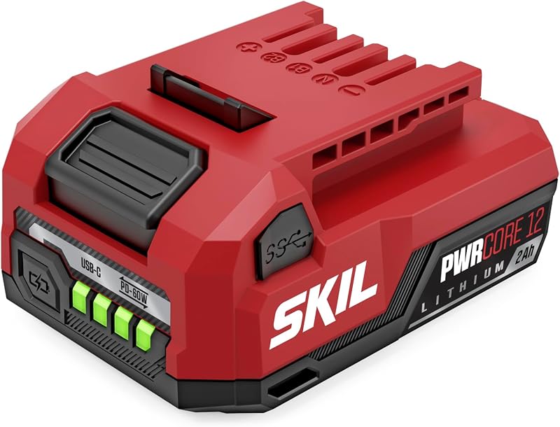 Kit 12V SKIL Pwr Core con batería USB-C 2.0Ah y cargador PD 20W