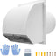Rejilla ventilación pared 6pulg acero galvanizado cocina