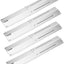 Tiendas calor ajustables acero inox para parrilla pack 4